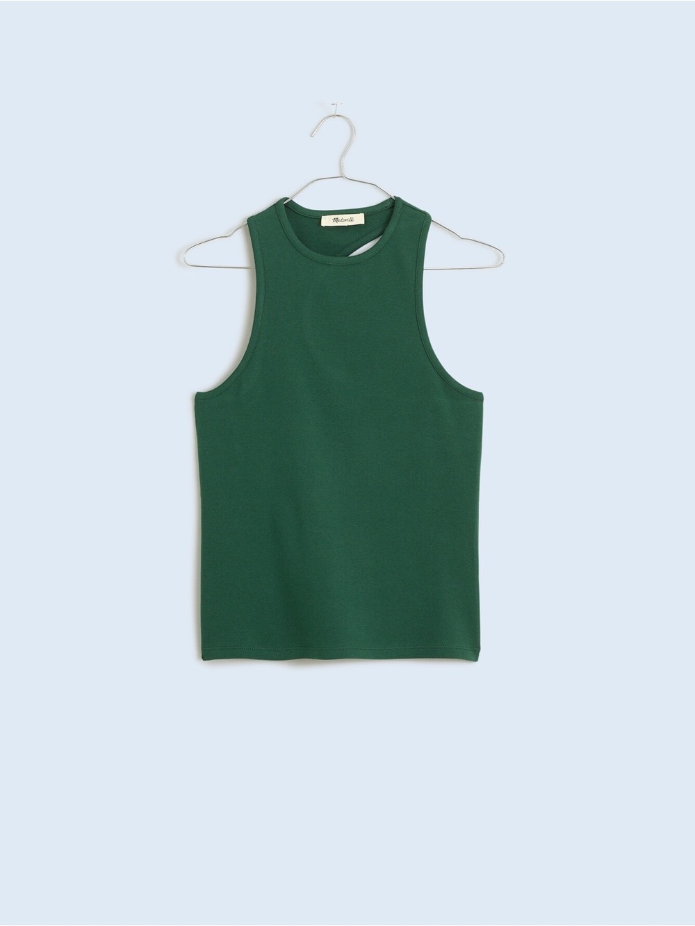 Madewell asymmetric racerback tank